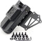 Tactical Tourniquet Holder for Gun Holster Adapter Mount, Aluminum QLS Police Gear Accessories for 3-Hole Right Holster