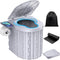 FENNIDICE Portable Toilet for Camping with Pop-Up Privacy Tent, 14.5'' Portable Potty for