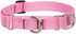 LupinePet Basics Martingale Collar | 1" Pink Collar for Large Dogs (19-27")