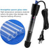 50W Adjustable Aquarium Heater, Submersible Water Heater for Small Fish Tank (8-16 gallons)