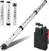 Golf Ball Retriever - Aluminum Alloy Picker Upper Tube, Shagger Grabber, Ball Collector Tool for Men Women
