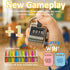 Trozihn 8-12, 2-4 Counters, Bottle Color Match Game, Fun Family Board Game for Kids Bottle Collision Game for Players