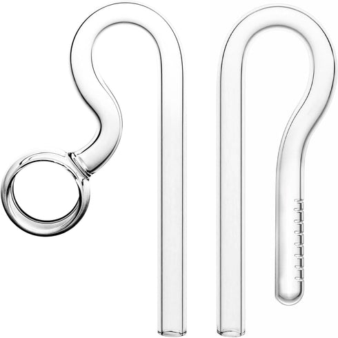 Glass Lily Pipe Spin Outflow and Inflow, 13mm for 1/2" i.d. Tube for Aquarium Planted Tank Aquascaping