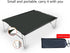 XINNIKESI Camping Table, Camping Table Portable Folding Camping Side Table Aluminum Tables Top Waterproof Travel Table