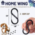 15 15.8" 11.8", Large Dog Poop Bag Holder, Poop Bag Dispenser with Carabiner Clip for Leash, Extra Thicker Odor Sealing