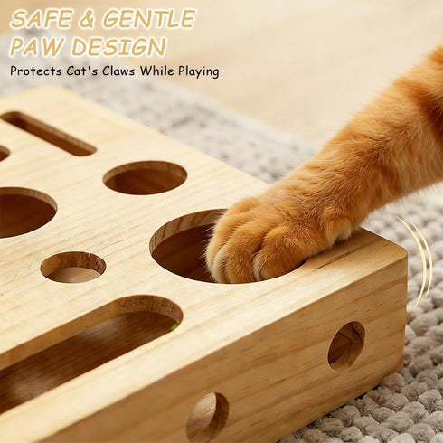 Generic 2026 Trimmed, Trimming New Cat Scratch Puzzle Enrichment Box, Cat Nail File Box with Sandpaper Inside, Toy Gift