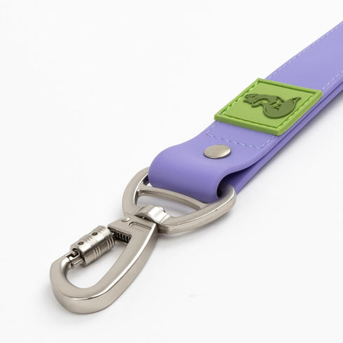 Heavy Duty Waterproof Dog Leash, 6FT Long & Extra Wide, Easy to Clean (Lavender/Green)