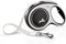 Flexi New Comfort Model Leash, Sturdy Strap, Adjustable Handle for Sizes M and L, 26 ft, Made in Germany, Black
