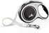 Flexi New Comfort Model Leash, Sturdy Strap, Adjustable Handle for Sizes M and L, 26 ft, Made in Germany, Black