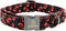 Lionheart glory Dog Collar Rugby Print, Soft Durable Adjustable Handmade Collar for Small Dogs