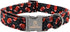 Lionheart glory Dog Collar Rugby Print, Soft Durable Adjustable Handmade Collar for Small Dogs