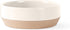 Fringe Studio Nosey Dog Spot Medium Stoneware Pet Bowl (479001) Natural