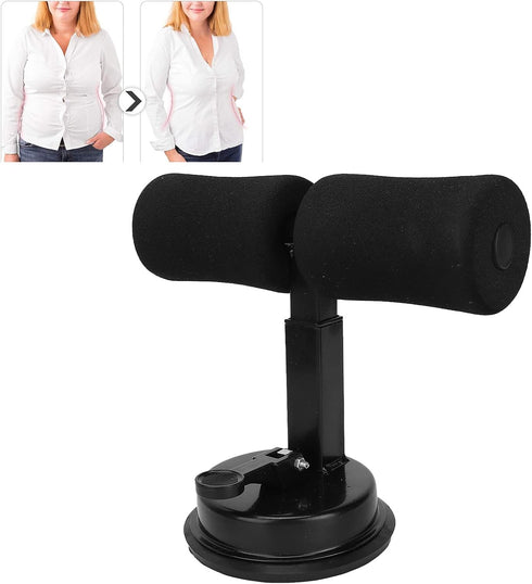 Sit Up Assistant Device, Adjustable Household Abdominal Trainer with Suction Cup for Core Training and Fitness