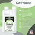 THORNELL Cat Odor-Off Concentrate - Pet Smell Odor Eliminator for Cat Urine, Feces on Carpet & Litter Boxes