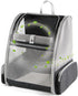 Breathable Cat Backpack Carrier - Fully Ventilated Pet Carrier for Bunnies & Small Puppies, Collapsible Airline