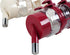 NACOCO Pet Drinking Fountains Dog Water Dispenser with Automatically Feeding Water (Red).