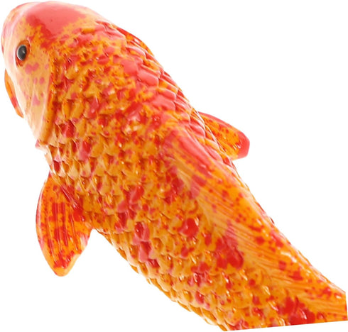 20Pcs Fish Shape Resin Aquarium Supply Paper Cup, Small Fish Tank Supplies, Luminous Fish Figure Decorations