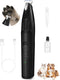 Dog Clippers for Grooming - 2 Speed Rechargeable Low Noise Pet Shaver with LED Light for Dogs & Cats Hair Trimming
