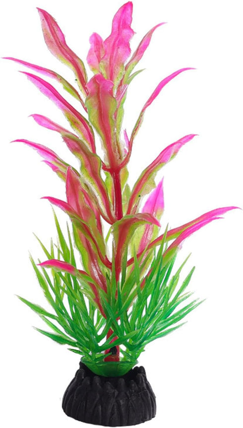 NIHUIFA Fishtank Artificial Plant Landscape Fish Tanks Decorations for Aquariums Terrarium Shrimp Grass Flower