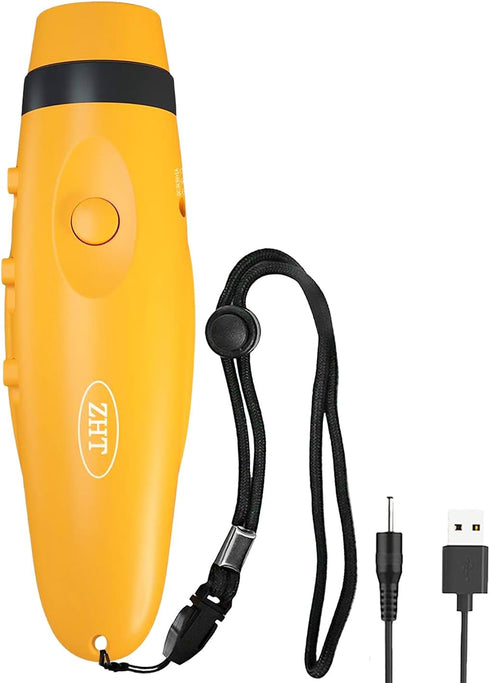 ZHT Electronic Whistles for Referees - USB Charging, 3 Tone High Volume Emergency Whistle for Coaches, Teachers,