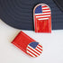 Glitering PVC Golf Hat Clip with Ball Marker, Includes 2 Hat Clips and Golf Ball Markers