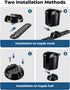 KEMIMOTO Kayak Cup Holder with Track Mount Install, Anti-Slip Clips, Compatible with Yeti or Other 12-32 oz Bottles