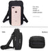 Water-Resistant Oxford Fabric Smart Phone Bag - Multifunction One Shoulder Waist Bag for Outdoor