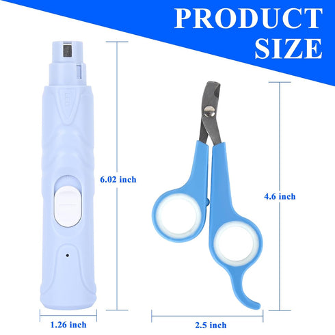 Anicuta Grinder,3-in-1 Finches Bird Nail Grinder,Automated Bird Beak Nail Care Kit with Nail Clippers and Nail File