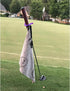 V-Shaped Golf Club Stand, Durable Stainless Steel, Keeps Clubs Clean, Dry & Visible, Easy to Carry Holder