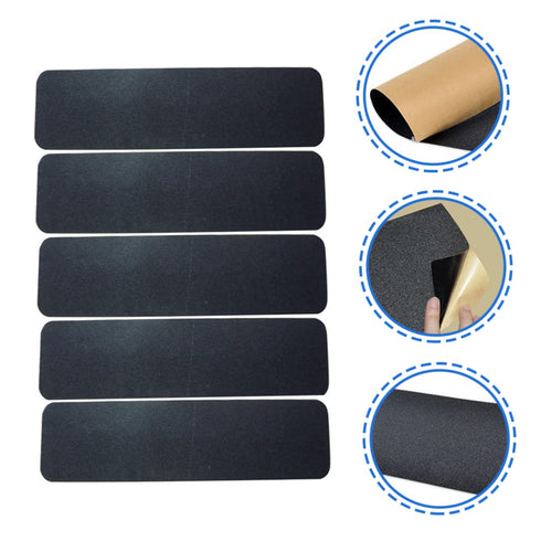 5pcs Toddmomy Non Slip Grip Tape Sheets for Skateboards and Fingerboards Easy to Apply Adhesive Backing