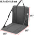 Pozico Portable Stadium Seat Cushion with Backrest for Bleacher, Lightweight Foldable Seat for Outdoor Sports, Concerts