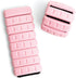 Home Gym Weights for Women - Pink Set of 2 (1lb), Adjustable Wearable Ankle and Wrist Weights for Yoga, Dance