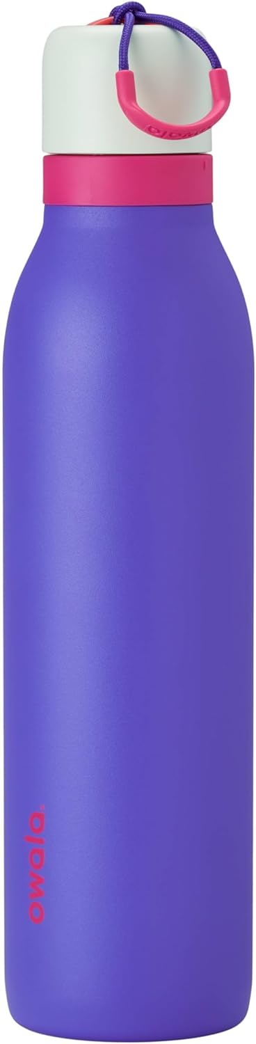 Owala FreeSip Twist Insulated Stainless Steel Water Bottle with Straw for Sports