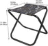 Toddmomy Portable Folding Stool Small Travel Camping Chair Lightweight Blue Camouflage Foldable Seat for Hiking