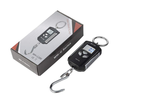 Klau Portable Mini Crane Scale 200 kg / 400 lb Heavy Duty Digital Scales with LCD Display for Home Farm