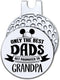 Hafhue Golf Ball Marker with Magnetic Hat Clip, Funny Golf Accessories for Dad, Grandpa, Birthday Gift