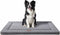 Dog Beds for Small, Medium, Large Dogs - Soft Warm Plush Crate Pad Mat, Anti-Slip Washable Mattress