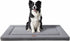 Dog Beds for Small, Medium, Large Dogs, Soft Warm Plush Crate Pad Mat, Anti-Slip Washable Thin Kennel Pad