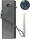 Treasure Gurus 3" Keychain Flint Magnesium Fire Starter Block with Compass, Outdoor Emergency Survival Tool