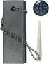 Treasure Gurus 3" Keychain Flint Magnesium Fire Starter Block with Compass, Outdoor Emergency Survival Tool