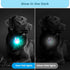 Dog Lights 2-Pack LED Rechargeable Collar Lights Clip-On with RGB Color Safety Lights for Night Walking Camping