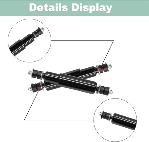 Golf Cart Front and Rear Shock Absorbers for EZGO TXT, OEM# 76418-G01, 70248-G01, 70324-G01, 76419-G01