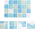 POPETPOP Rabbits Cooling Mat, Rabbit Cooling Pad: 2Pcs Hamster Cooling Mat for Summer Self Cooling for Rabbit, Bunny,