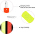 PATIKIL 8 Pack Reflector Tag Pendant, Reflective Safety Keychain Gear for Cycling
