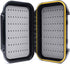 ORIONE Waterproof Portable Fly Fishing Box, Easy Grip Foam Jig, Large Capacity Pocket Sized Case for Fly Fishing and