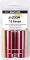 A-ZOOM 12 Gauge Snap-Cap, Red (12211), 2 Count (1 Pack)