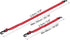PATIKIL Adjustable Ski Boot Carrier Strap, Snowboard Boots Carrying Strap, Red, for Ski Boots and Ice Skates