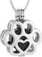 Oinsi Pet Cremation Jewelry for Ashes, Stainless Steel Memorial Locket Urn Necklace for Dog/Cat, Keepsake Jewelry