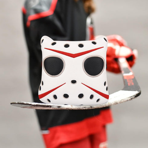 Putter Covers Hockey Goalie Mask, Strong Magnetic Mallet Putter Cover, Blade Putter Headcover