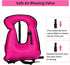 Inflatable Swim Vest for Adults, Portable Buoyancy Vests for Diving, Surfing, Swimming, Outdoor Water Sports